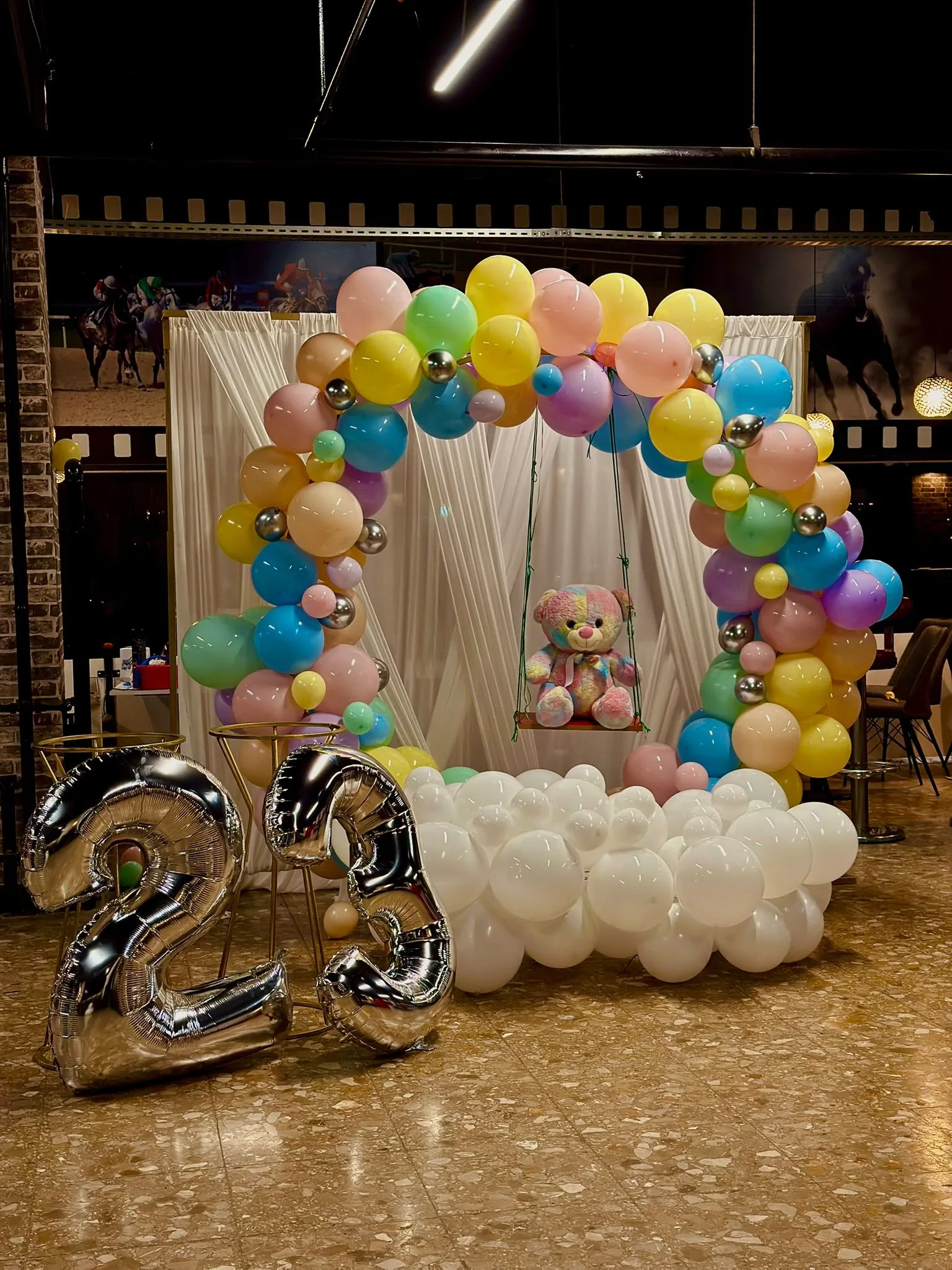 Renkli organizasyon kurulumu